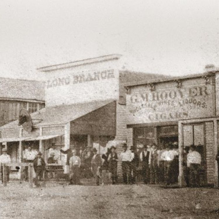 Long Branch Saloon in Dodge City, Kansas - Kansas Memory