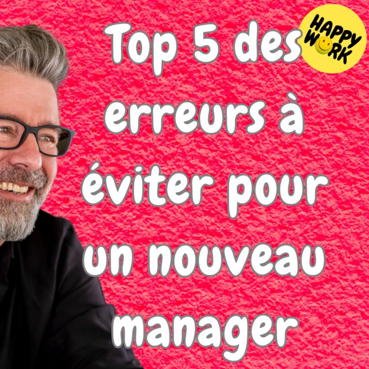 cover art for #1410 - Top 5 des erreurs à éviter pour un nouveau manager