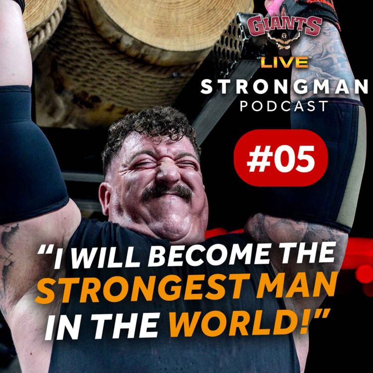 cover art for "I will become the Strongest Man in the World" - Gavin Bilton