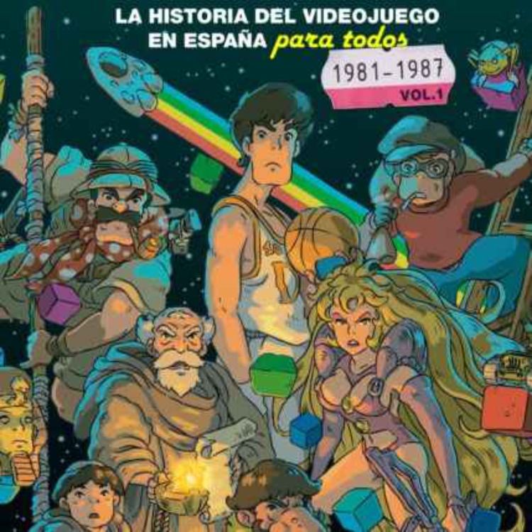 cover art for CINCO DUROS y la historia del videojuego en España: Entrevista a Diego Vargas (MESÓN SOL T02E35)