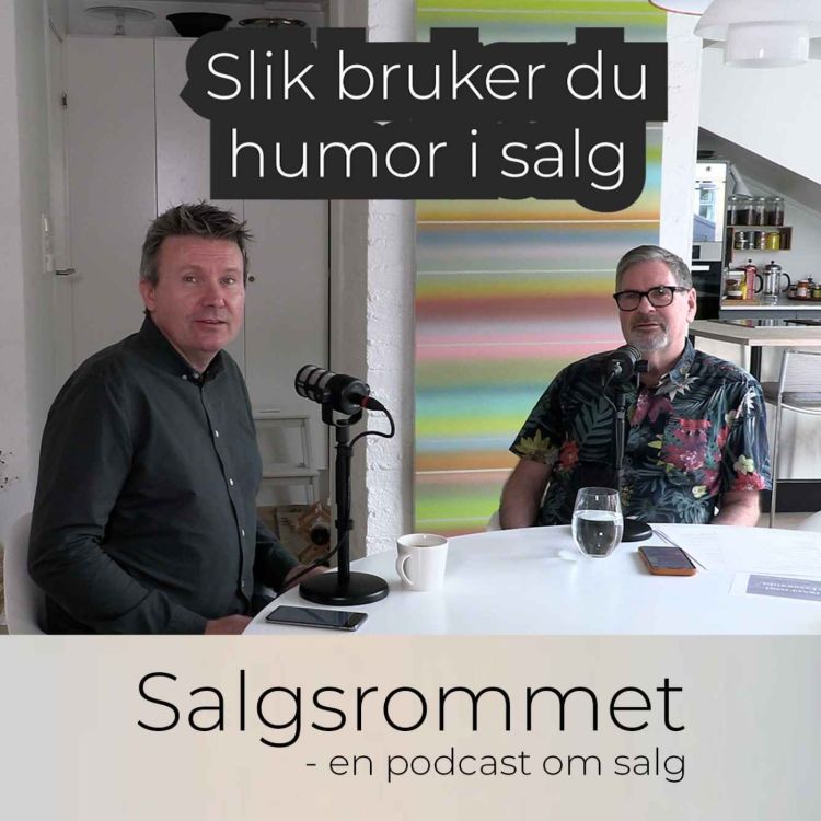 cover art for Slik bruker du humor i salg