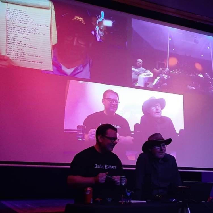 cover art for Episode 104: First Contact - live, at Rewind Cinema, Tasmania