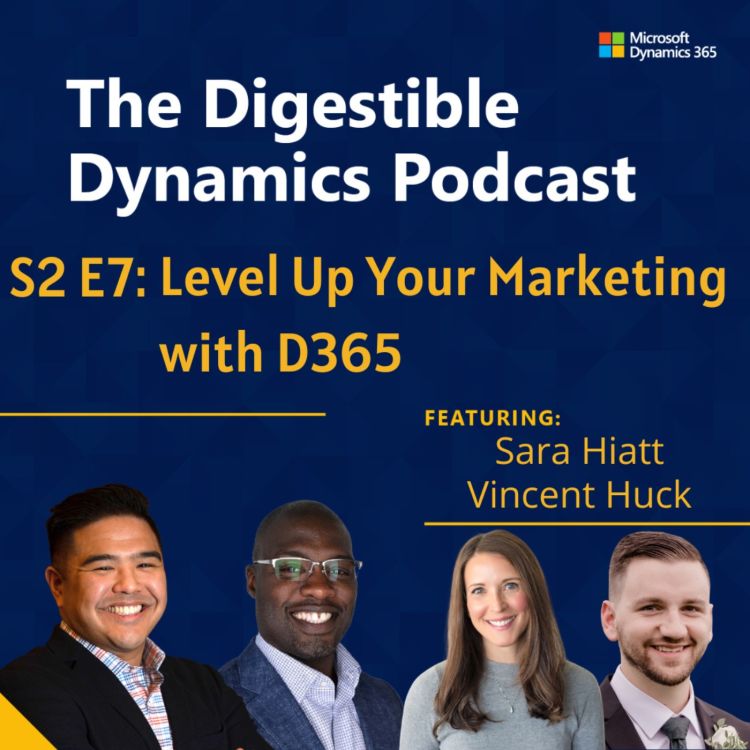 cover art for Level Up Your Marketing with D365