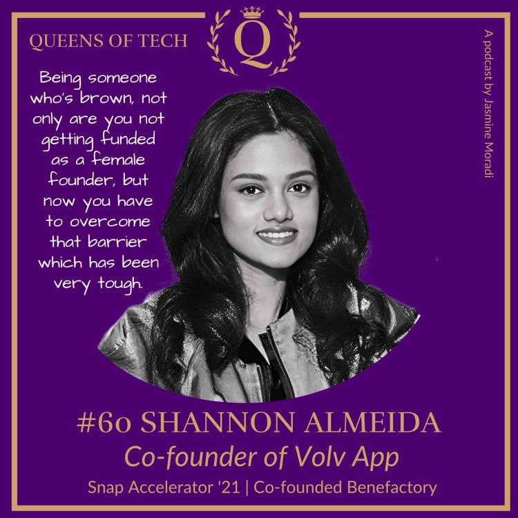 cover art for Tech Queen: Shannon Almeida - Co-founder of Volv App