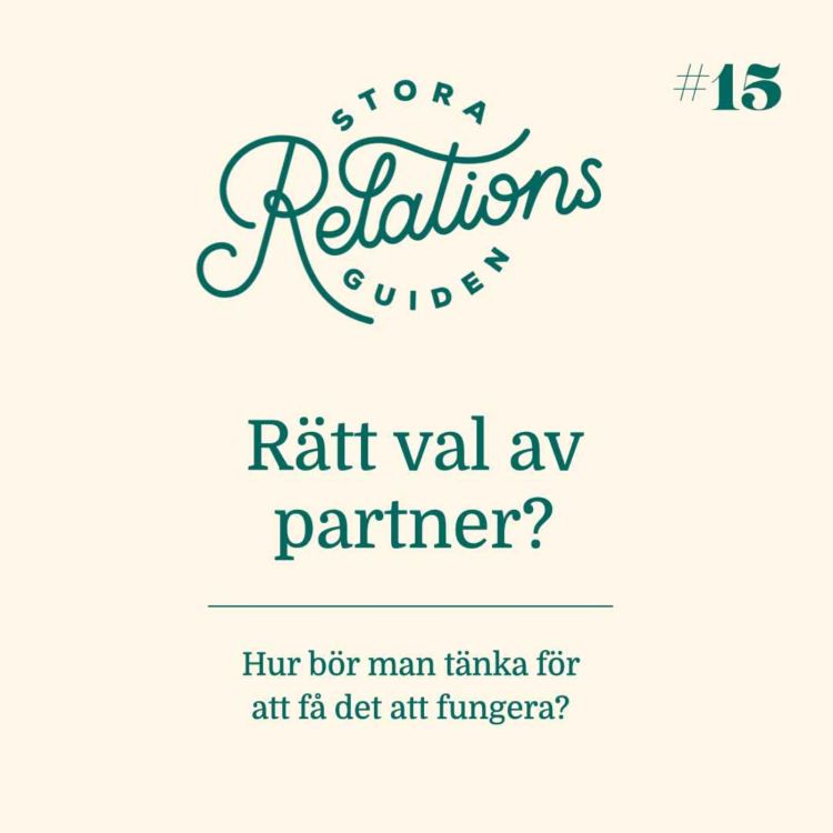 cover art for Konsten att välja partner