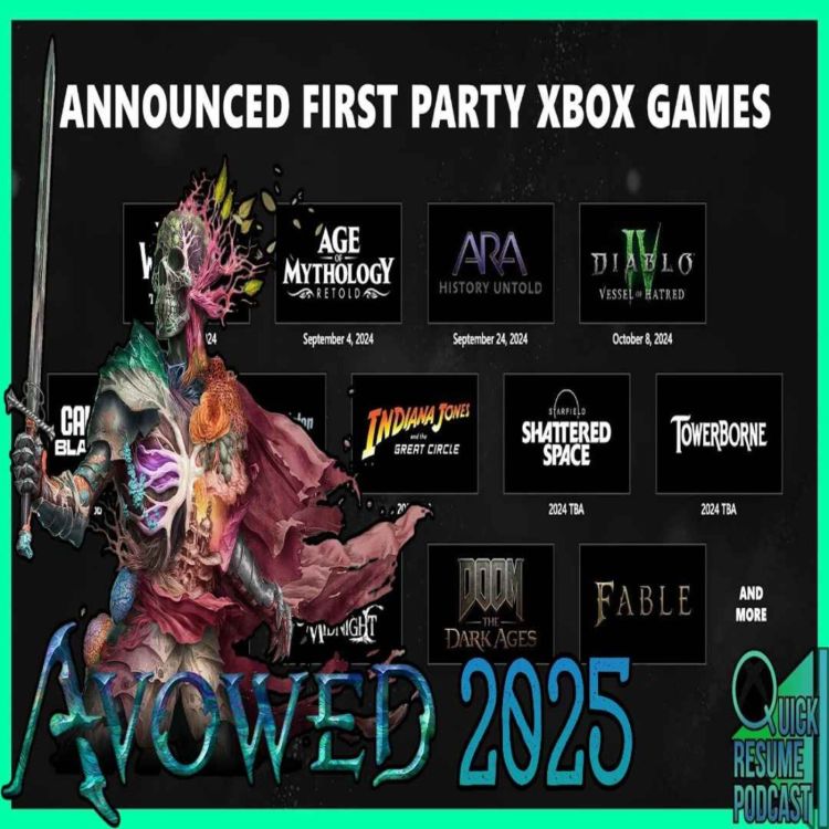 cover art for Avowed officially delayed | Microsoft & Activision making AA studio for existing IP | QRP 141