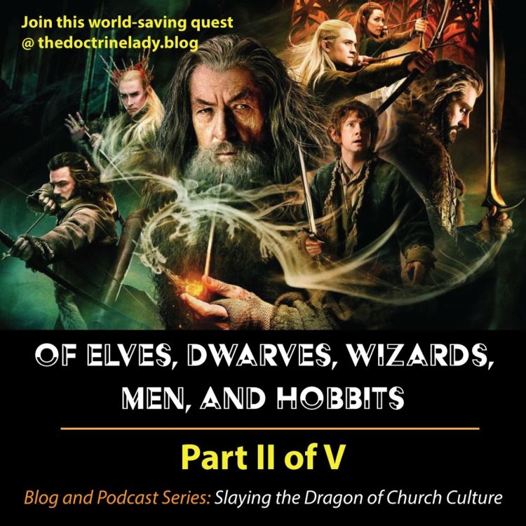 cover art for Of Elves, Dwarves, Hobbits, Men, and Wizards