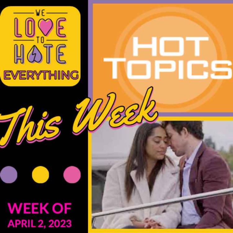 cover art for Love is Blind, The Office rewatch, Seeking Brother Husband, Kody and Robyn's GRAM, and "Becoming Sister Wives" Christine's chapter!