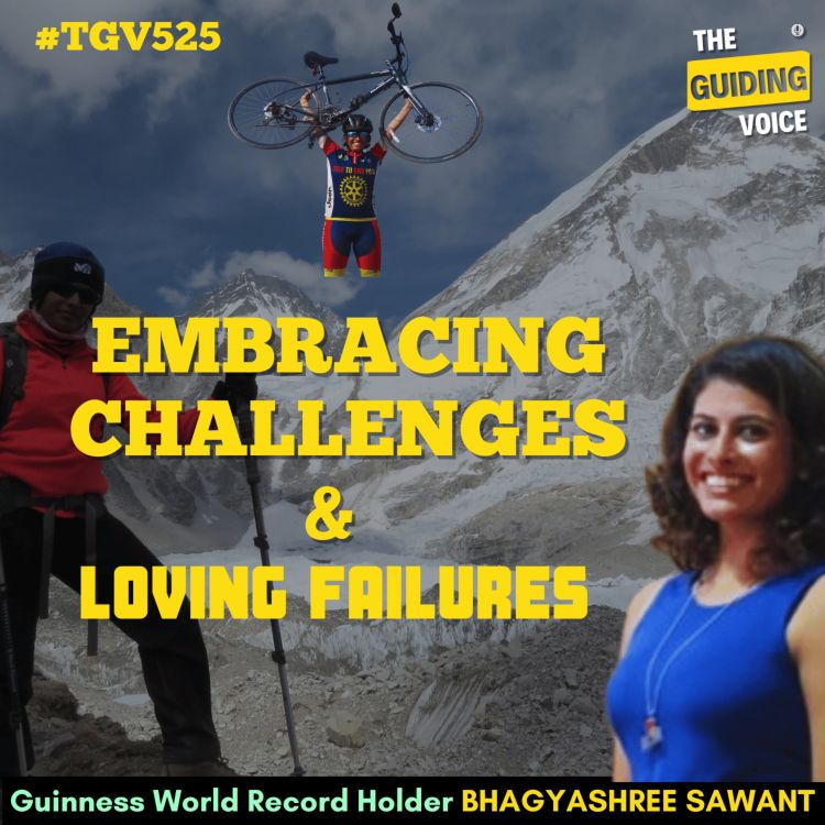 cover art for Hugging Challenges and Loving Failures | Bhagyashree Sawant | #TGV525