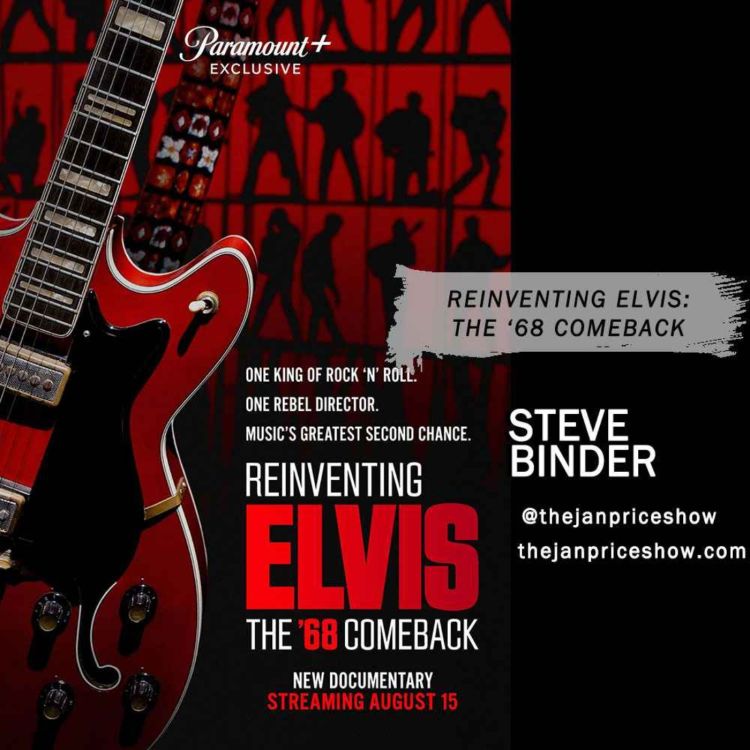 cover art for Steve Binder - Reinventing Elvis: The '68 Comeback