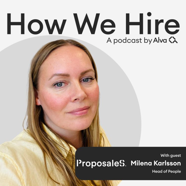 cover art for Milena Karlsson on: Building a data-driven recruitment process