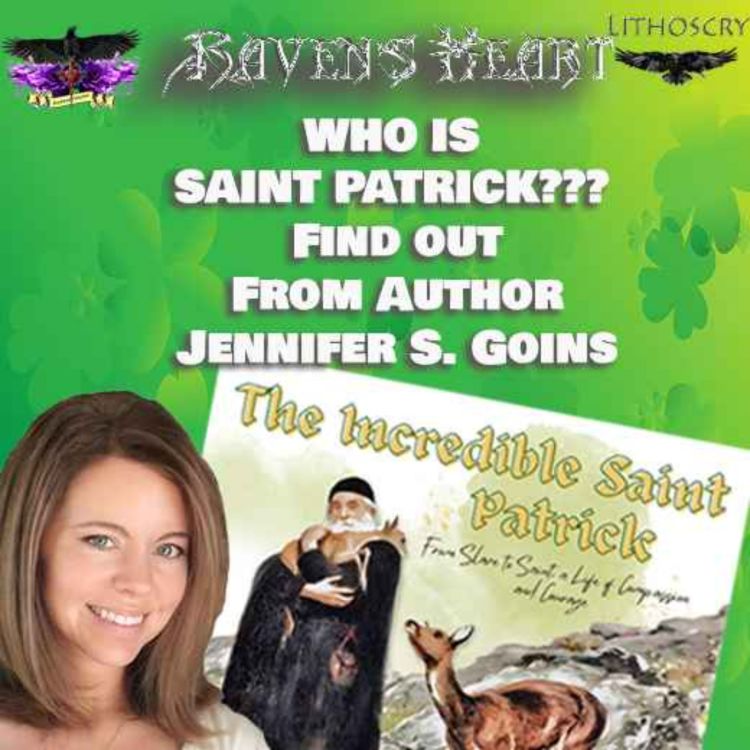 cover art for Who Is Saint Patrick?  with Author Jennifer Goins