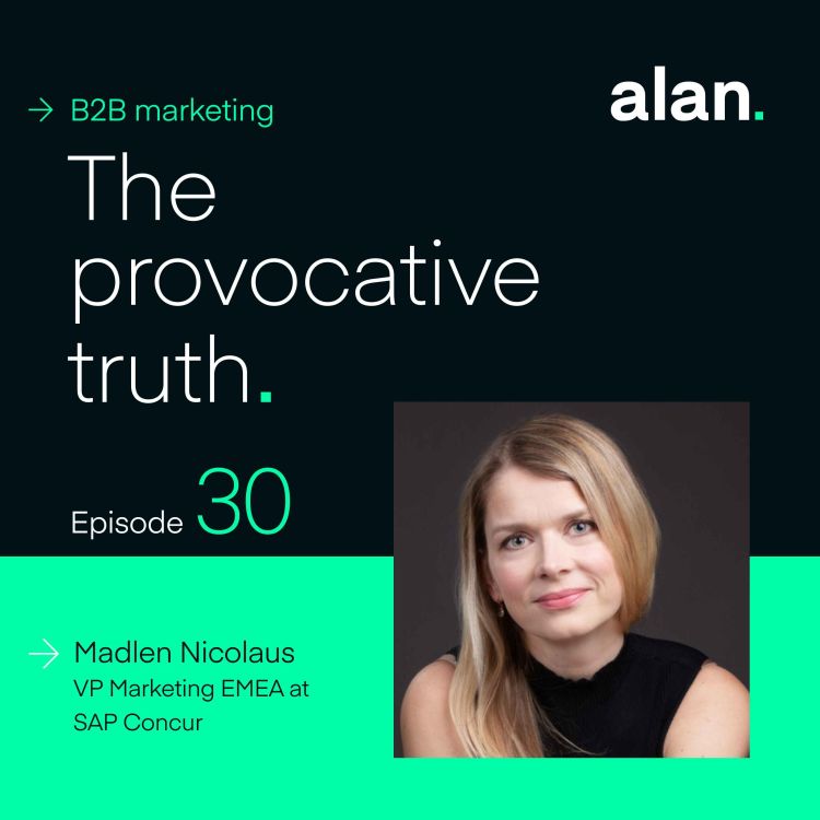 cover art for Pipeline Obsession in B2B, with Madlen Nicolaus, VP Marketing EMEA at SAP Concur