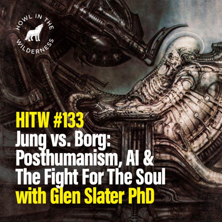 cover art for PREVIEW: Jung vs. Borg: Posthumanism, AI & The Fight For The Soul | Glen Slater PhD | HITW 133