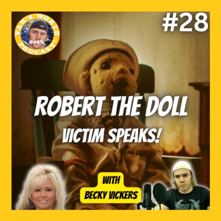 cover art for The Origin of Robert the Doll - with Becky Vickers