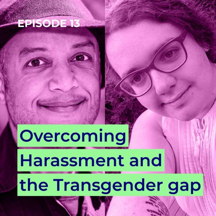 cover art for Overcoming Harassement and the Transgender Gap