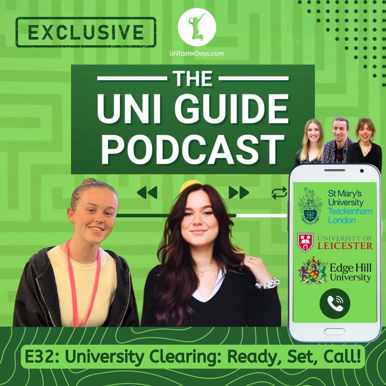 cover art for E32: University Clearing - ready, set, call