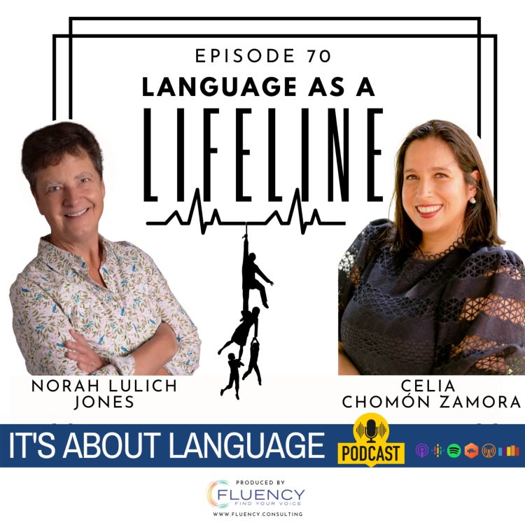 cover art for Episode 70 – Language as a Lifeline