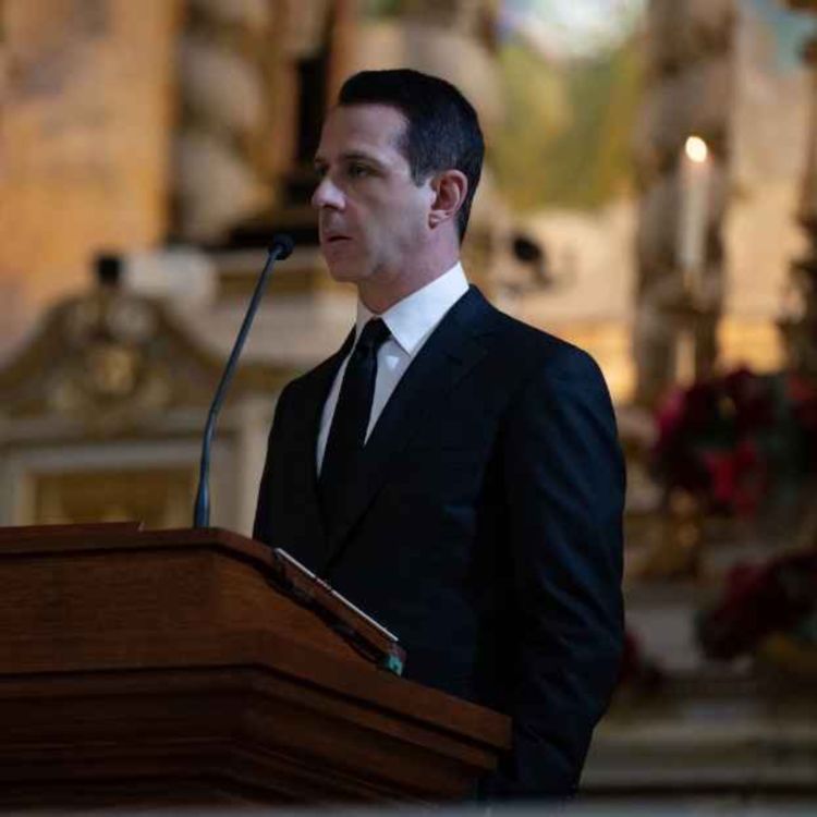 cover art for Succession S4E09 - Church and State