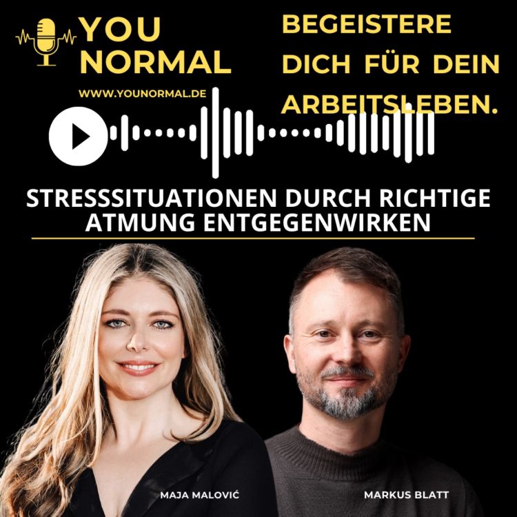 cover art for Stress durch Atmen besiegen!