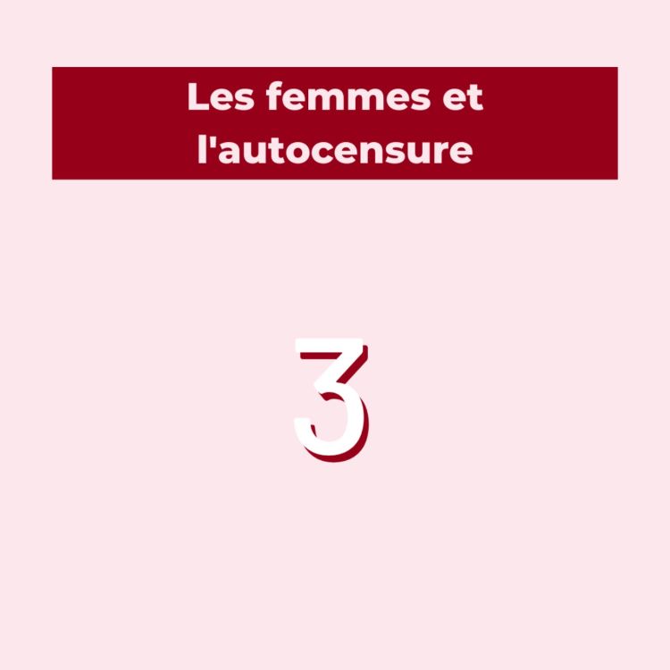 cover art for Les femmes et l'autocensure 