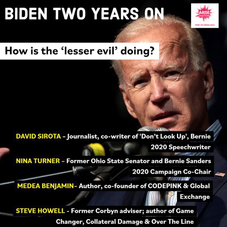 cover art for Biden two years on - how is ‘the lesser evil’ doing? 