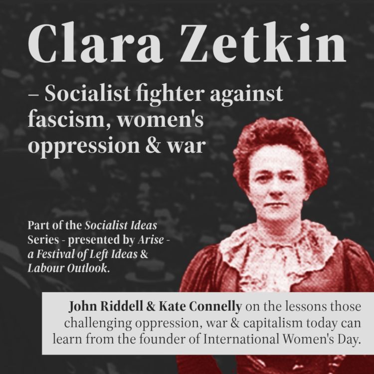 cover art for Clara Zetkin - Socialist fighter against fascism, women's oppression & war