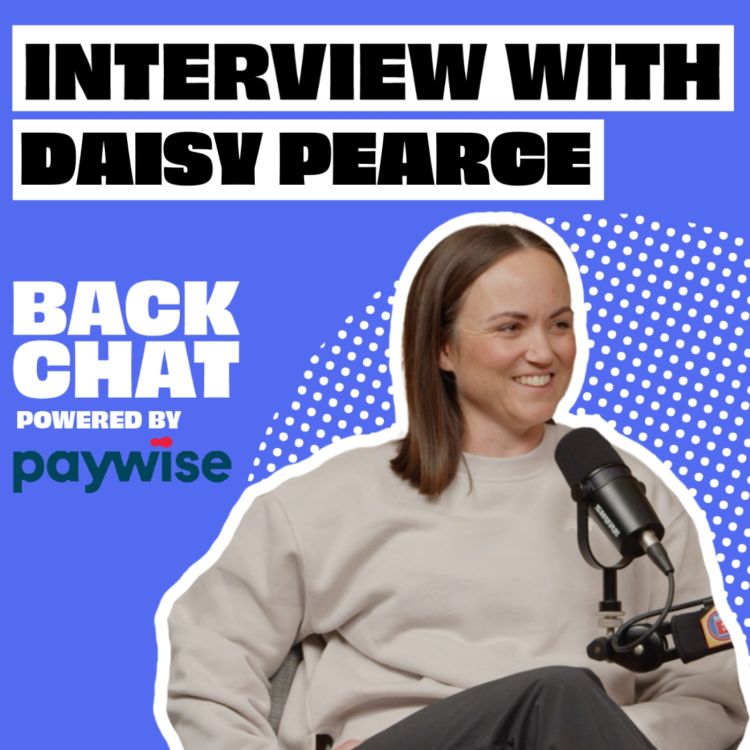 cover art for BackChat with Daisy Pearce