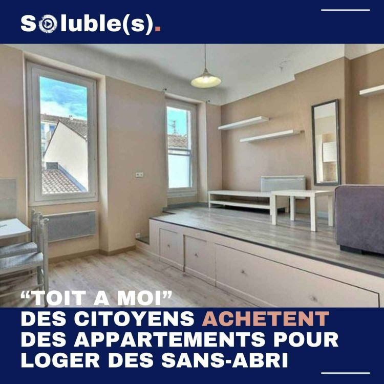 cover art for “Toit à moi” achète des appartements pour loger des sans-abri