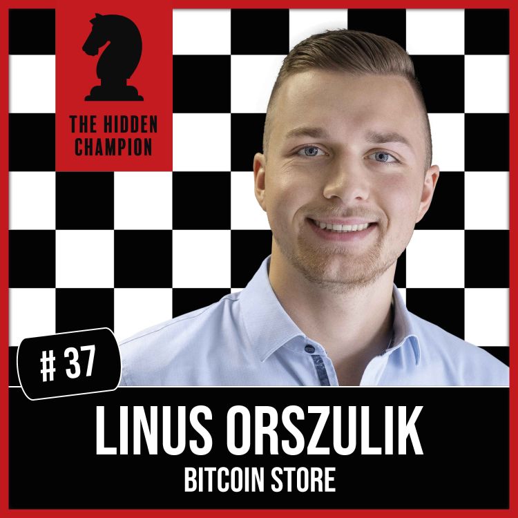 cover art for 37. Bitcoin geht offline! Linus Orszulik integriert Bitcoin erfolgreich in Unternehmen.