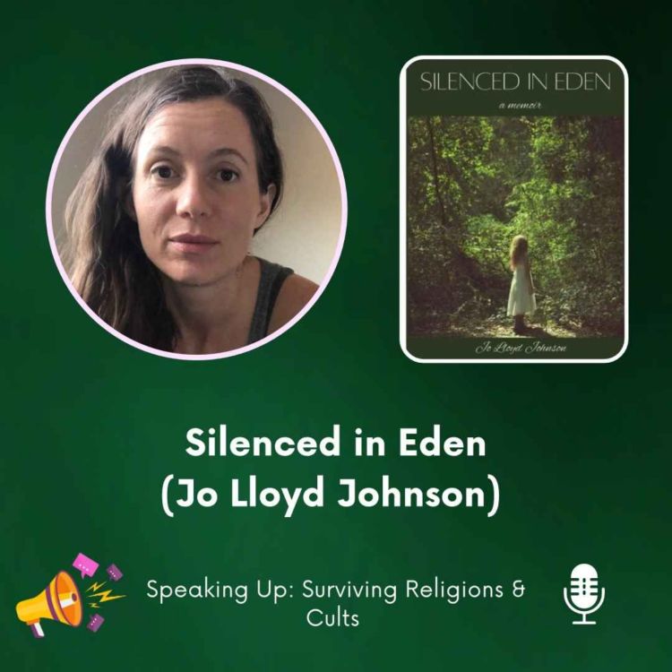 cover art for Silenced in Eden - Jo Lloyd Johnson