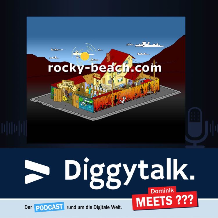 cover art for DETLEV und SVEN - Website rocky-beach.com - "Die drei ???"