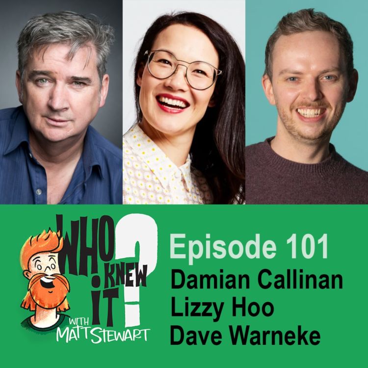 cover art for 101 - Damian Callinan, Lizzy Hoo and Dave Warneke