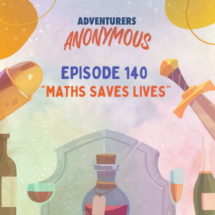 cover art for #140 - Maths Saves Lives