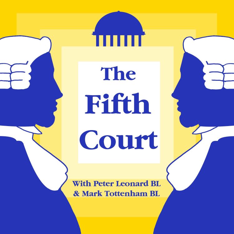 cover art for E64 The Fifth Court - The Legal Final Frontier? Outer Space Law. Zeldine O’Brien BL