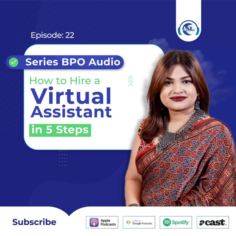 cover art for How to hire a virtual assistant in 5 steps