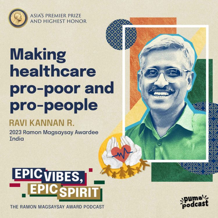 cover art for Ravi Kannan R. says healthcare should be rooted in compassion | Epic Vibes, Epic Spirit