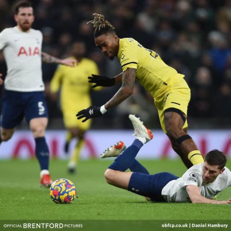 cover art for Tottenham v Brentford Preview Podcast - Life After Toney. Can Bees Ride This Storm? 