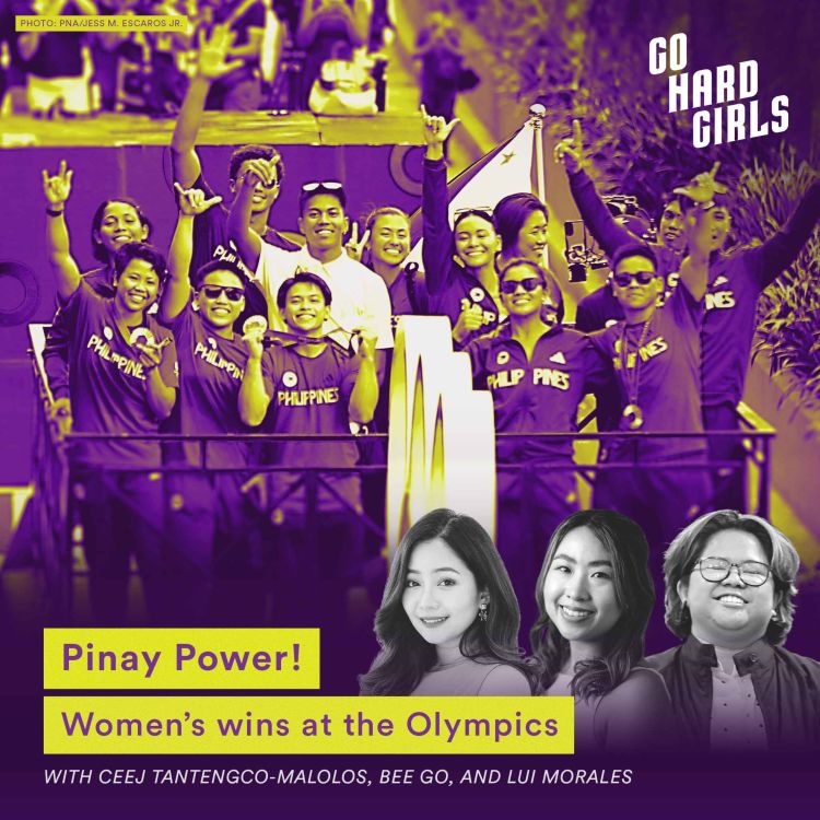 cover art for Pinay Power! Women's wins at the Olympics