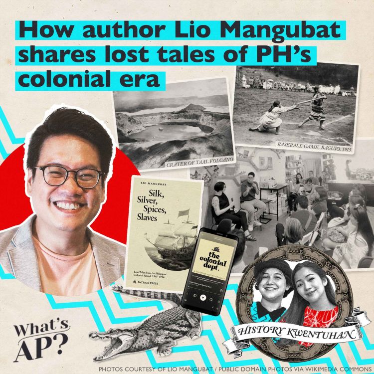 cover art for How author Lio Mangubat shares lost tales of PH’s colonial era