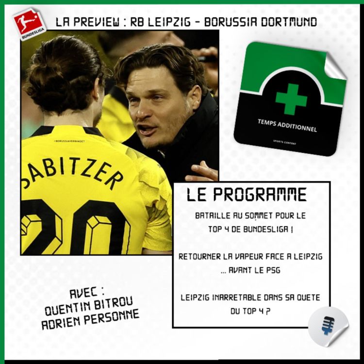 cover art for La Preview : RB Leipzig - Borussia Dortmund (Bundesliga - J31)