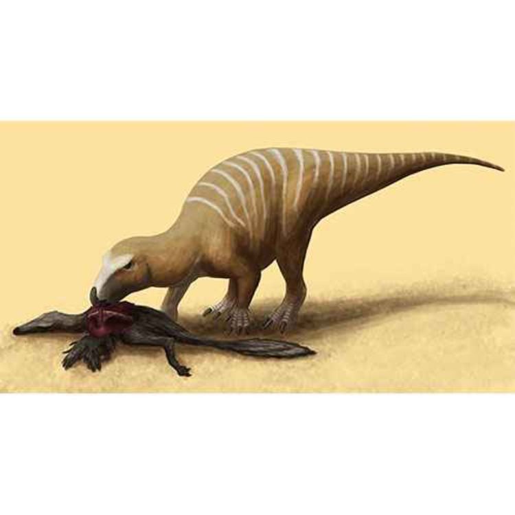 cover art for Tenontosaurus, the Sinew Lizard