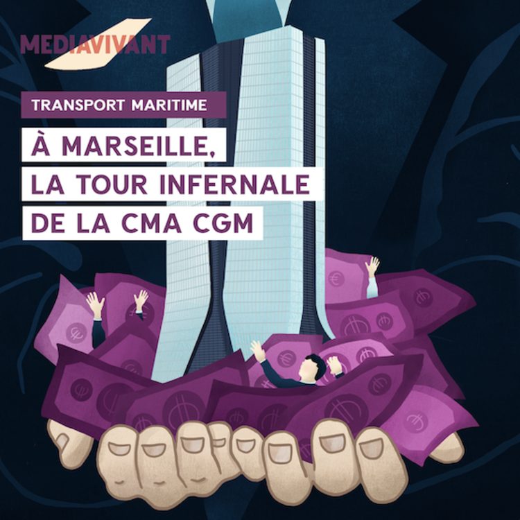 cover art for À Marseille, « la tour infernale » de la CMA CGM