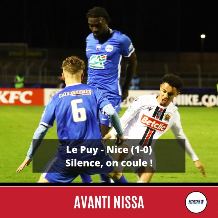 cover art for Le Puy - Nice (1-0) : silence, on coule !