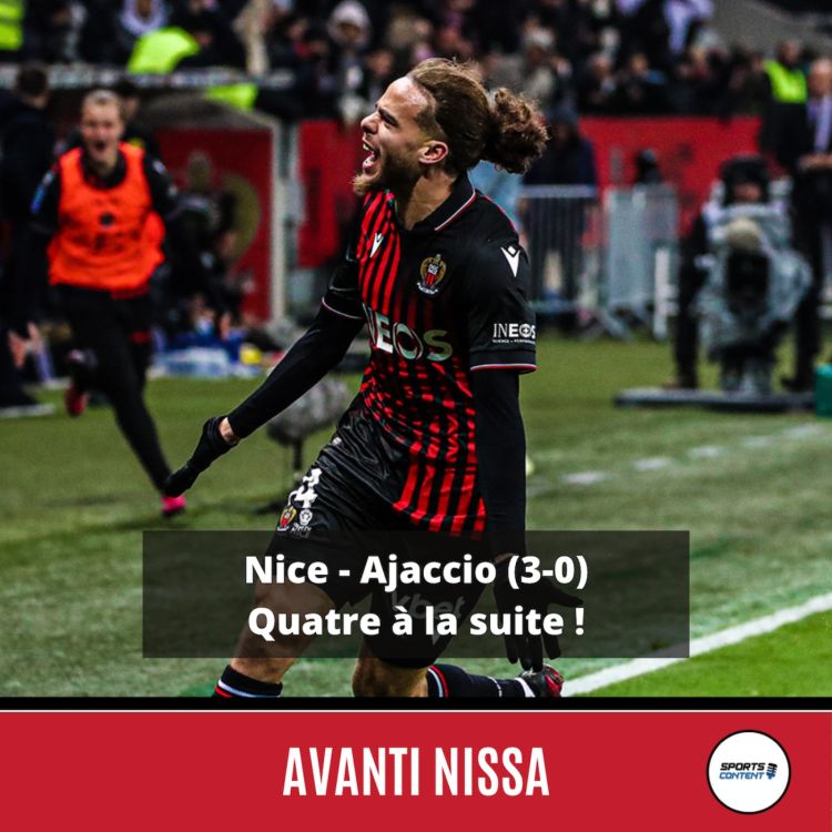 cover art for Nice - Ajaccio (3-0) : quatre à la suite !