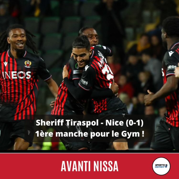 cover art for [Replay Live Twitch] Sheriff Tiraspol - Nice (0-1) : la 1ère manche pour le Gym !