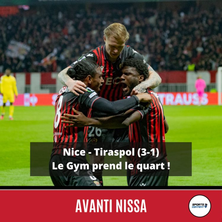 cover art for Nice - Tiraspol (3-1) : historique, le Gym prend le quart