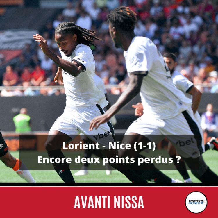 cover art for Lorient - Nice (1-1) : encore deux points perdus ?