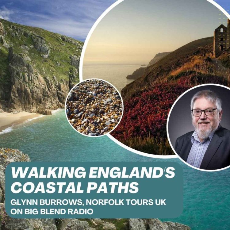 cover art for Glynn Burrows - Walking England's Coastal Paths