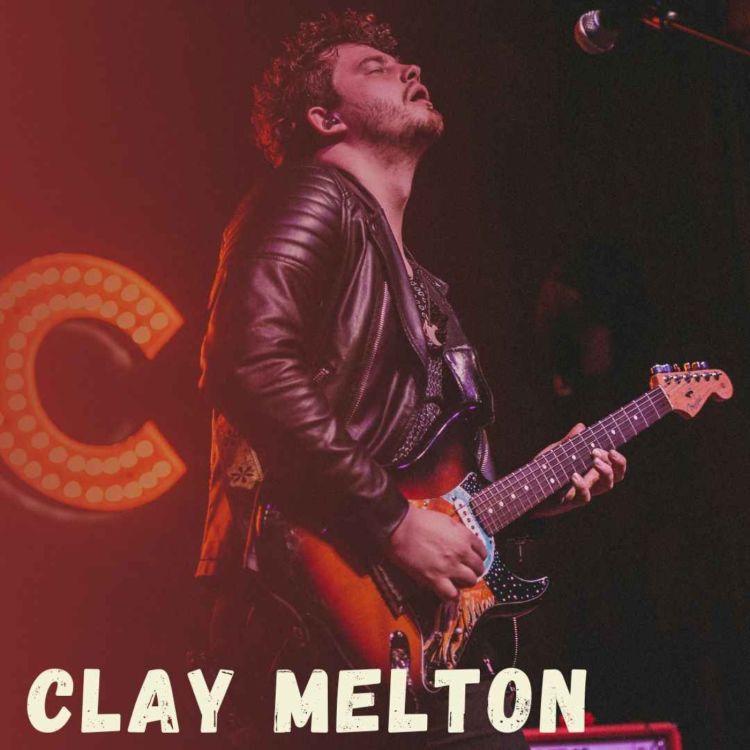 cover art for Blues-Rocker Clay Melton